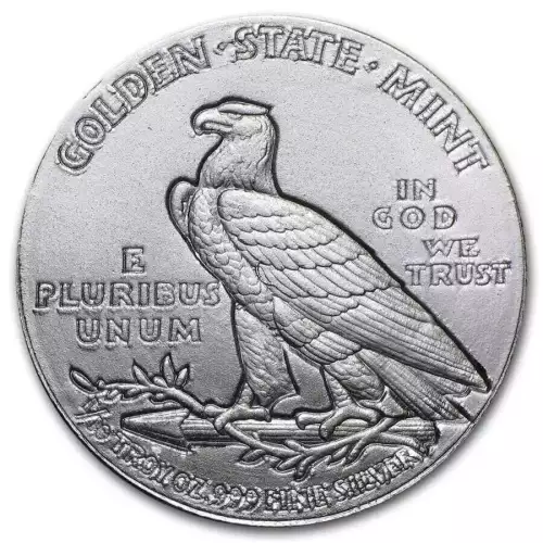 1/10 oz Silver GSM Incuse Indian (2)
