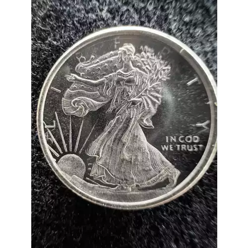 1/10 oz Walking Liberty Fractional Silver Round