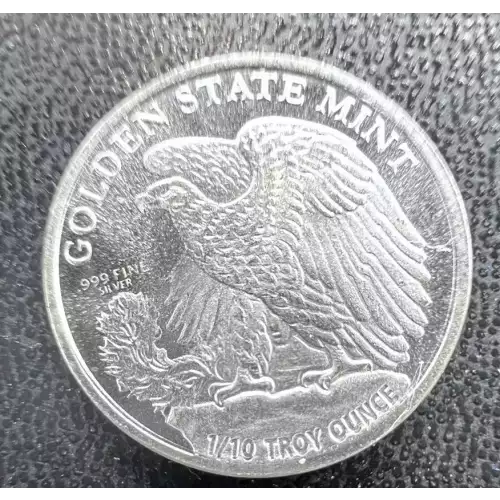 1/10 oz Walking Liberty Fractional Silver Round (3)