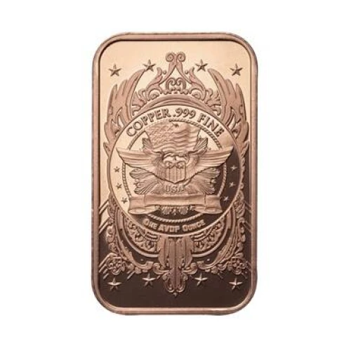 1 oz copper front walking liberty/ wings (2)