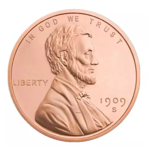 1 oz Copper GSM Lincoln Wheat Penny (3)