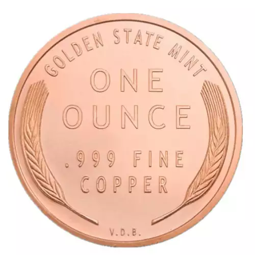 1 oz Copper GSM Lincoln Wheat Penny (4)