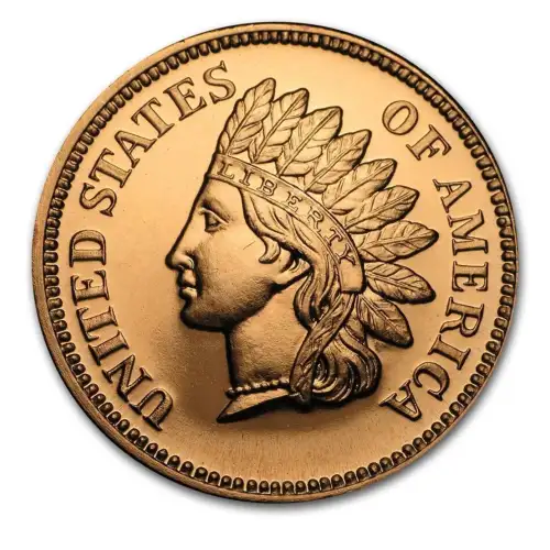 1 oz Copper Indian Head Cent (2)