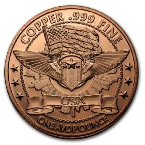 1 Oz Copper Panda With 2012 Reverse