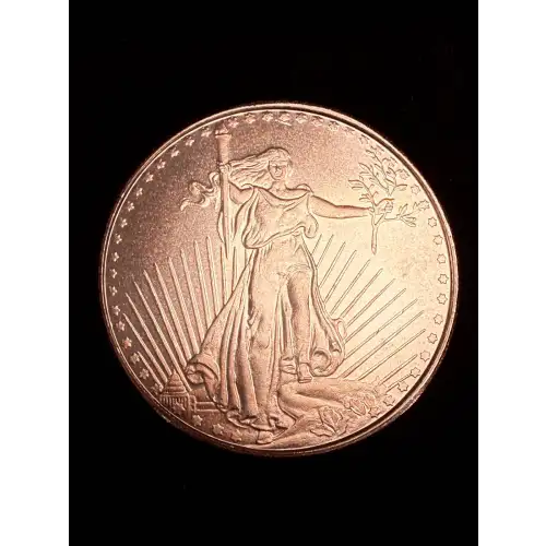 1 Oz Copper Round Saint Gaudens HLM (2)