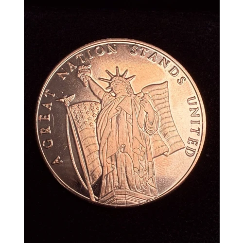 1 oz Copper Standing Liberty HLM