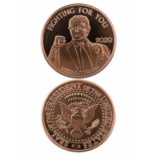 1 Oz Copper Trump Fighting for you (3)