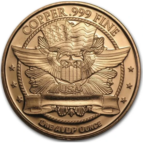1 Oz Copper U.S. Quarter (2)
