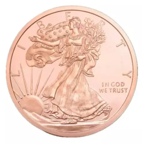 1 oz Copper Walking Liberty