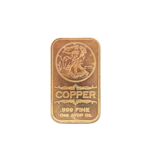1 oz Copper Walking Liberty /wings