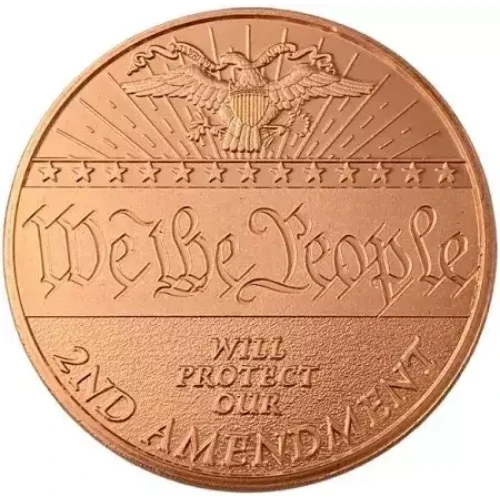 1 oz copper we the people/ a well appointed militia (2)
