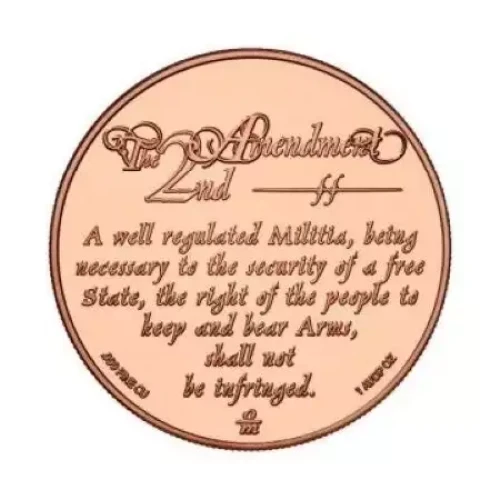 1 oz copper we the people/ a well appointed militia (2)