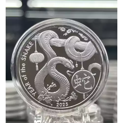 1 oz Silver 2025 Year Of The Snake 