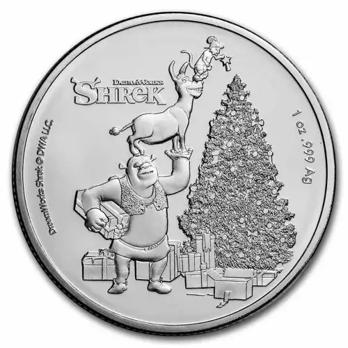 1 oz Silver Fiji Shrek Christmas (2)
