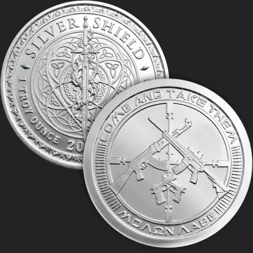 1 oz Silver GSM Come And Take Them AG-47 Round (3)