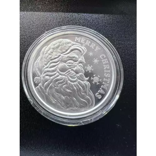 1 oz Silver GSM Merry Christmas Santa Clause 2023 (2)