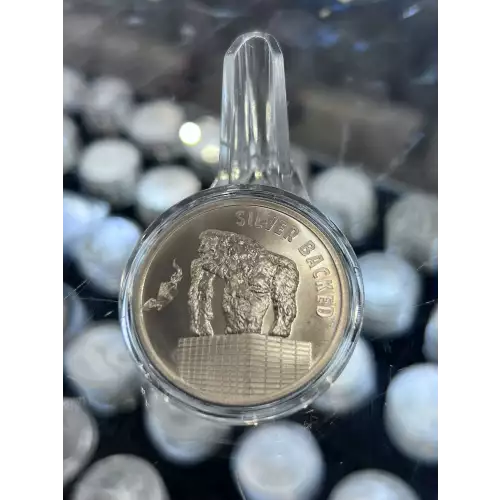 1 oz Silver GSM Silver Backed Gorilla (2)