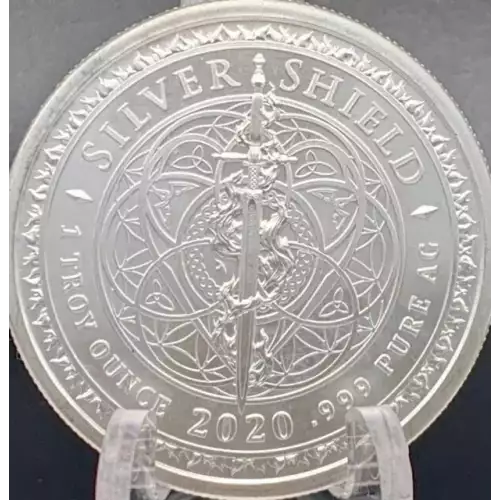 1 oz Silver GSM Silver Shields Rising Virtues (3)