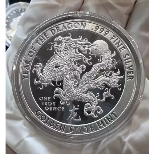 1 oz Silver GSM Year Of The Dragon
