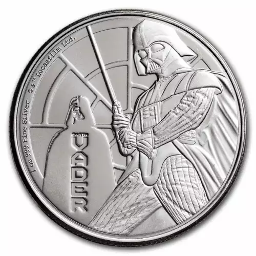 1 oz Silver Niue Star Wars Darth Vader (2)