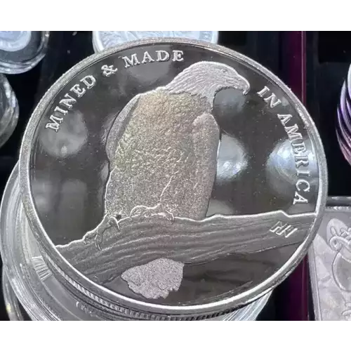  1 oz Silver Round American Reserve bald eagle (3)