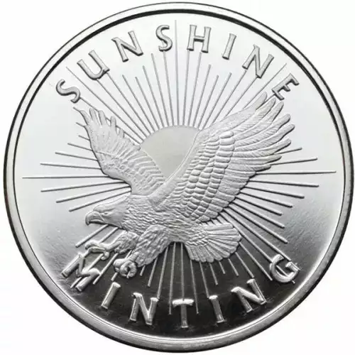 1 oz Silver Sunshine Mint Eagle (2)