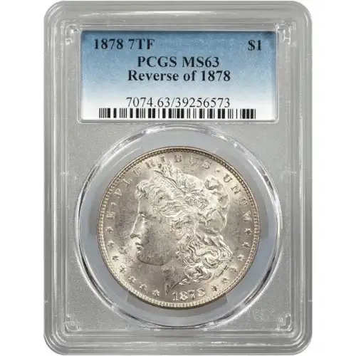 1878 7TF $1 Reverse of 1878