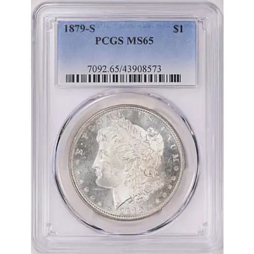 1879 - S - PCGS - MS65 - $1 Morgan [B-8]