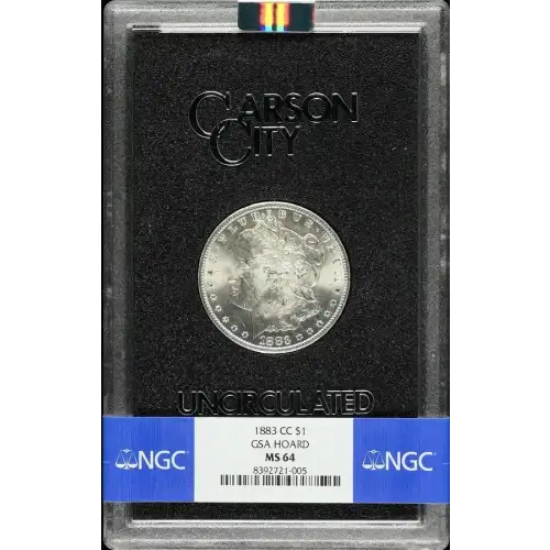 1883-CC - GSA Hoard - NGC - MS 64