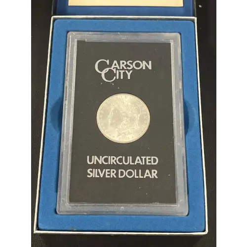 1883 CC Morgan Dollar Uncirculated Carson City Slab