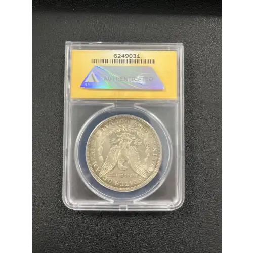 1884 $1 Silver Morgan Dollar MS63 ANACS (2)