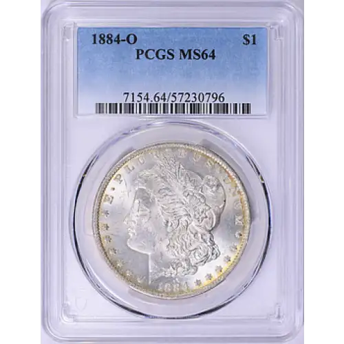 1884 - O - PCGS - MS63 - $1 Morgan [DUPLICATE for #565384]