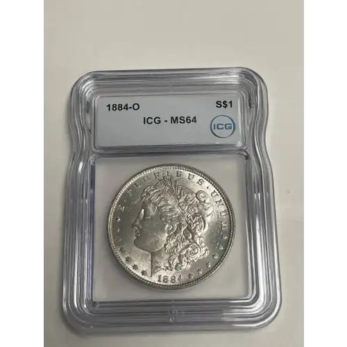 1884 O S$1 Morgan MS64 ICG