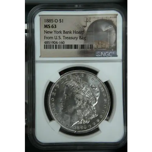 1885 New York Bank Hoard From U.S. Treasury Bag (2)
