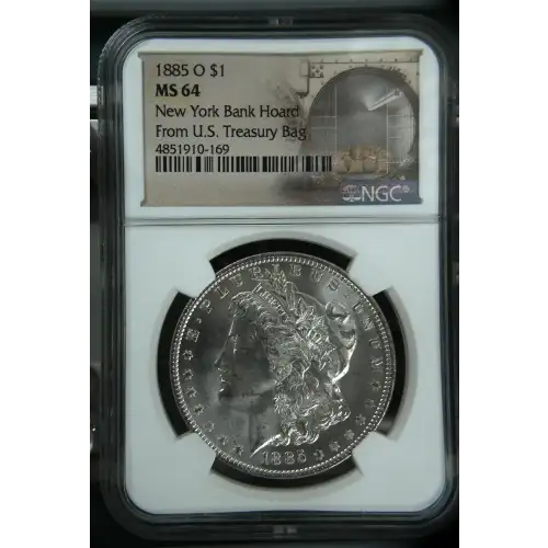 1885 New York Bank Hoard From U.S. Treasury Bag (2)