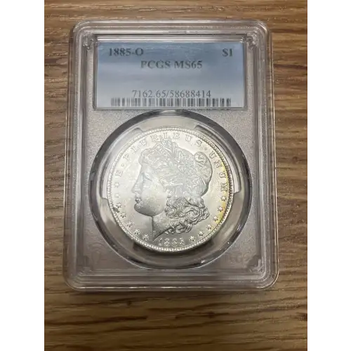 1885 O $1 Morgan MS65 PCGS