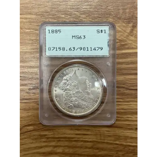 1885 - P - PCGS - MS63 - $1
