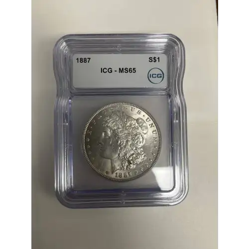 1887 - P - ICG - MS65 - $1 Morgan
