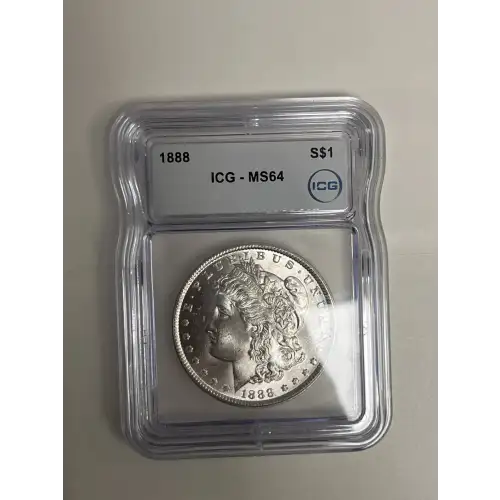 1888 - P - ICG - MS64 - $1 Morgan