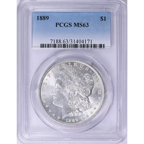 1889 - P - PCGS - MS63 - $1 Morgan