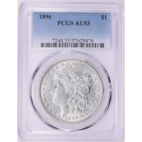 1896 - P - PCGS - AU53 - $1 Morgan