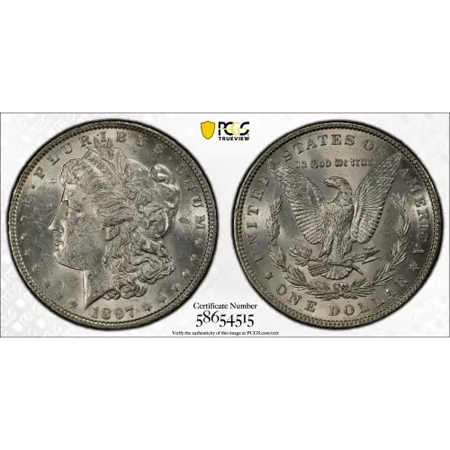 1897 $1 VAM 6A, Pitted Reverse TOP 100 (2)