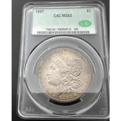 1897 CAC MS62