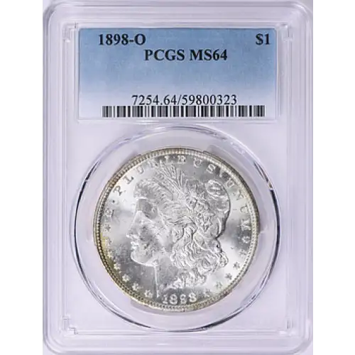 1898 - O - PCGS - MS64 - $1 Morgan