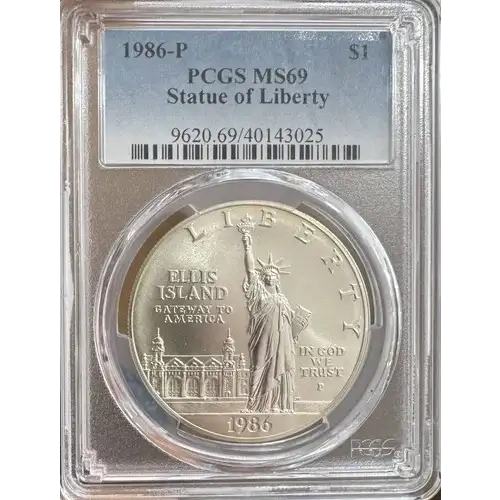 1986-P $1 Statue Of Liberty