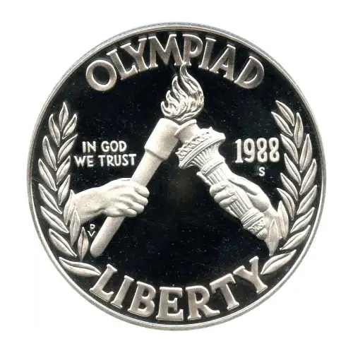 1988-S $1 Olympic, DCAM