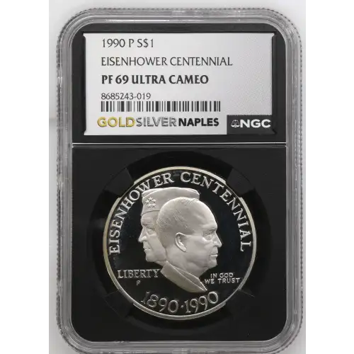 1990 EISENHOWER CENTENNIAL ULTRA CAMEO (2)