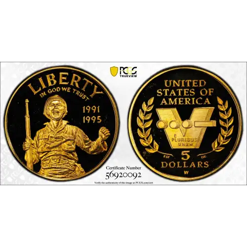 1991-95-W $5 World War II, DCAM (2)