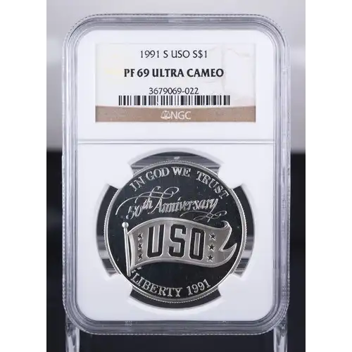 1991 USO ANNIVERSARY ULTRA CAMEO