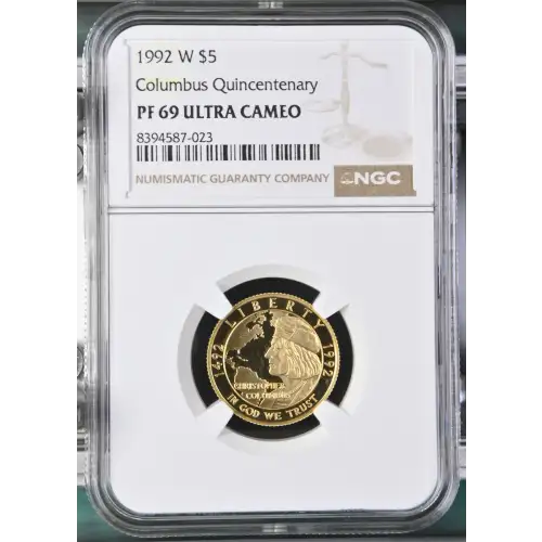 1992 Columbus Quincentenary ULTRA CAMEO (2)